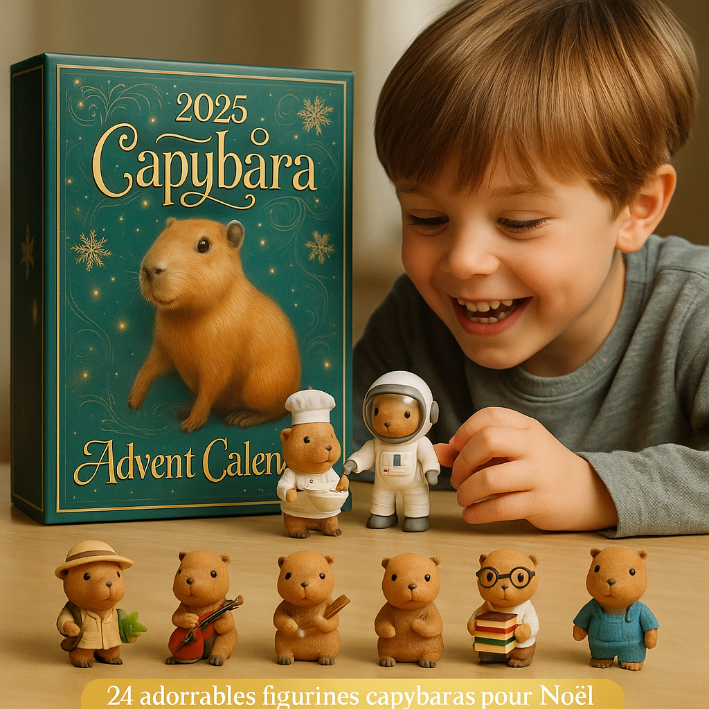 Calendrier de l'avant Capybara