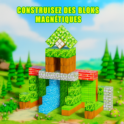 Jeux de bloc magnétique Montesorri