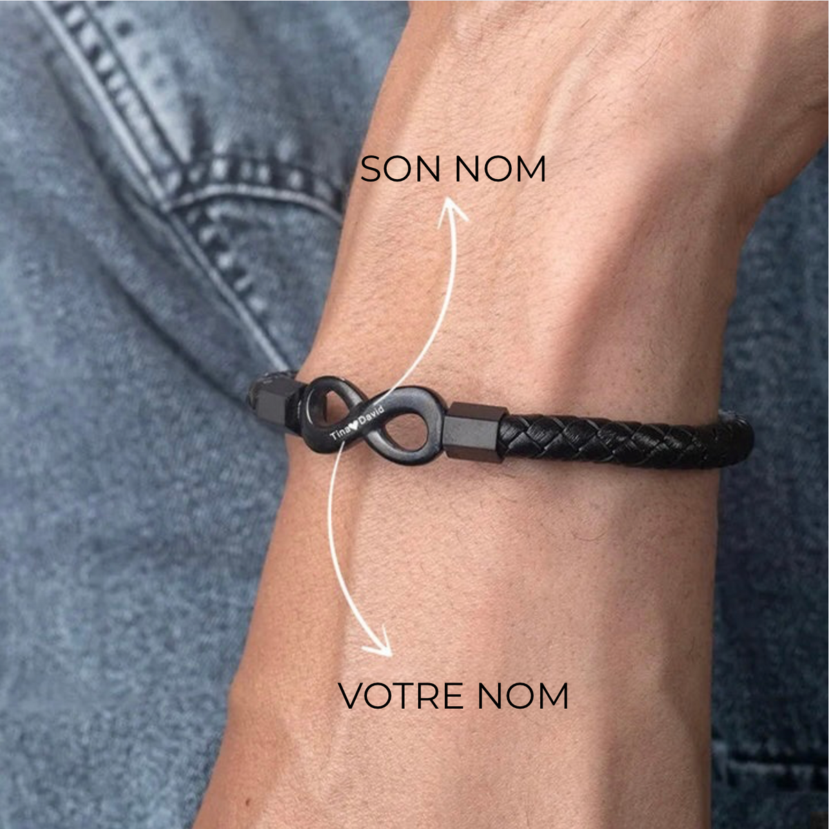 Liora ™ - Bracelet personnalisable pour Homme
