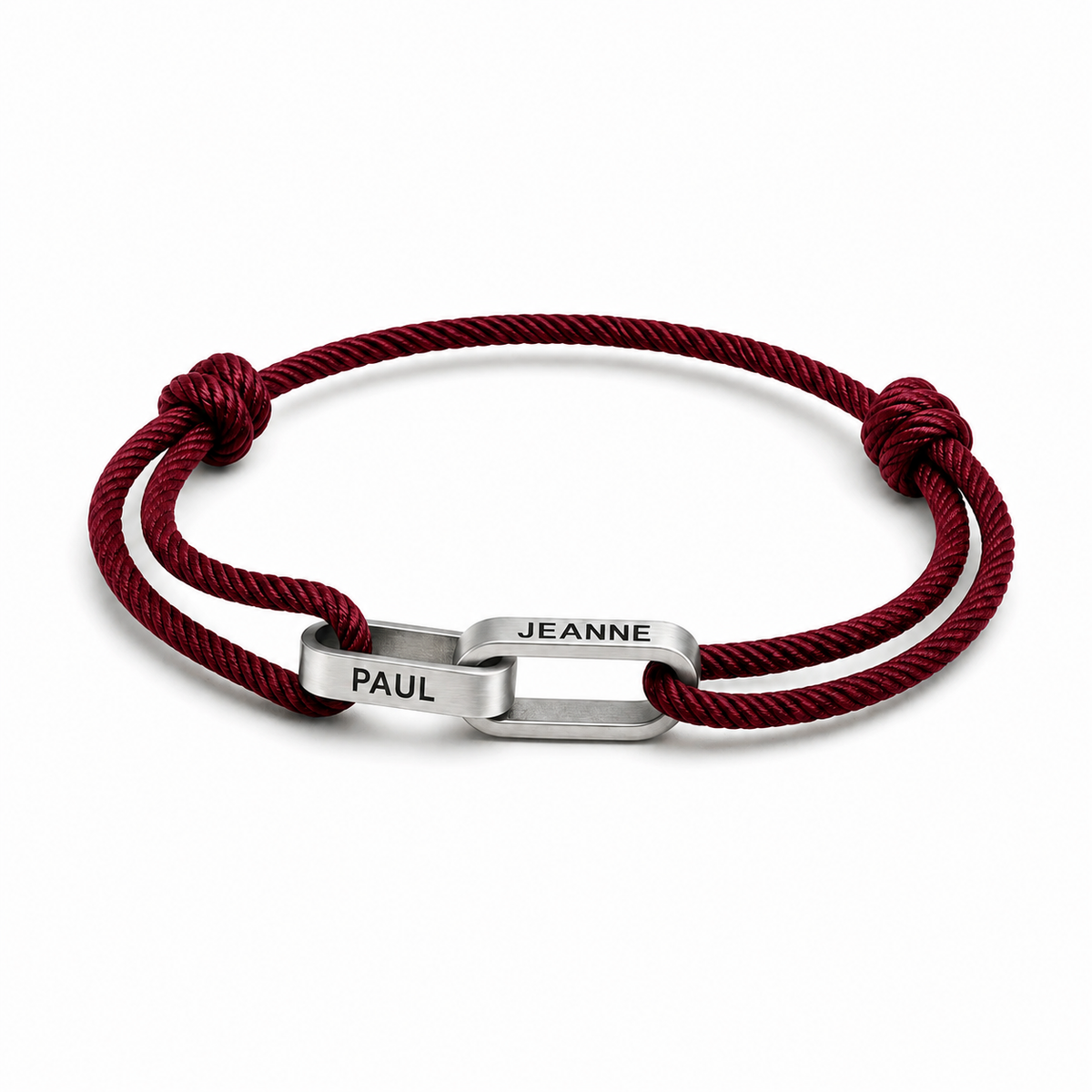 Bracelet Lien Liora cordon rouge