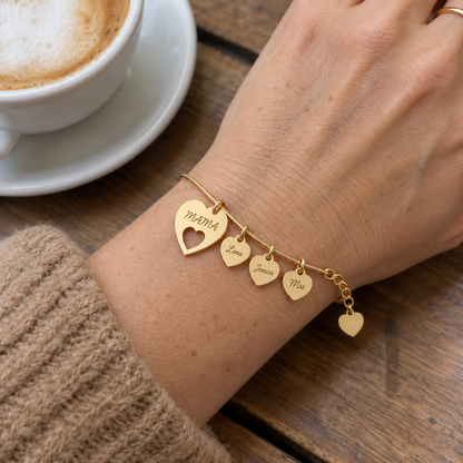 Mama-Armband mit Namen Liora