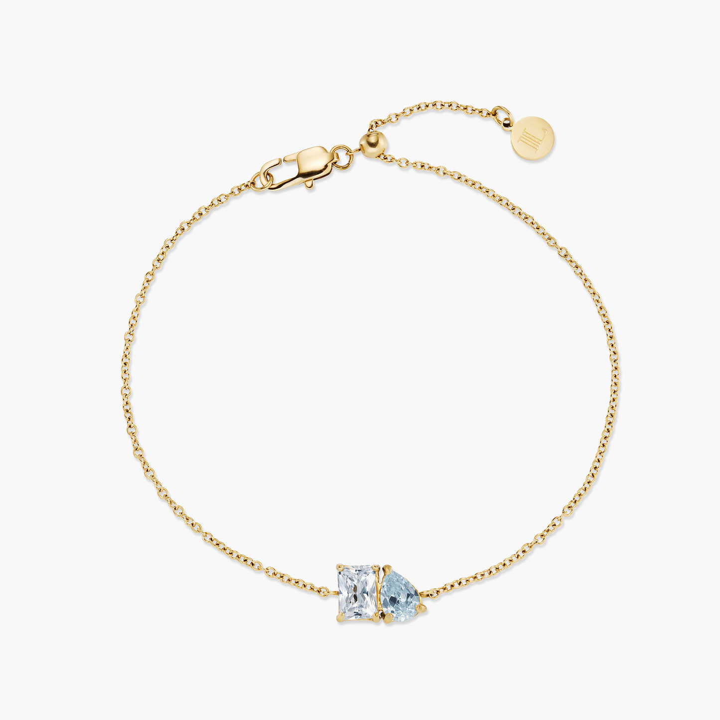 Bracelet Toi & Moi — Vos Deux Pierres de Naissance