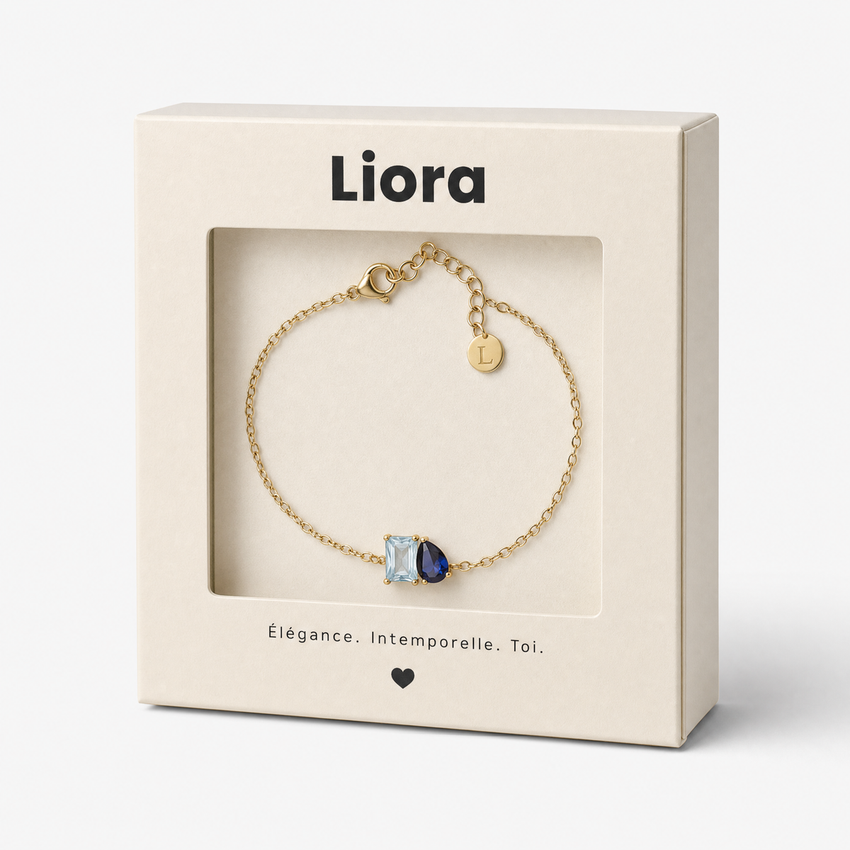 Bracelet Toi & Moi — Vos Deux Pierres de Naissance
