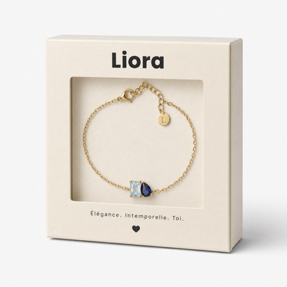 Bracelet Toi & Moi — Vos Deux Pierres de Naissance
