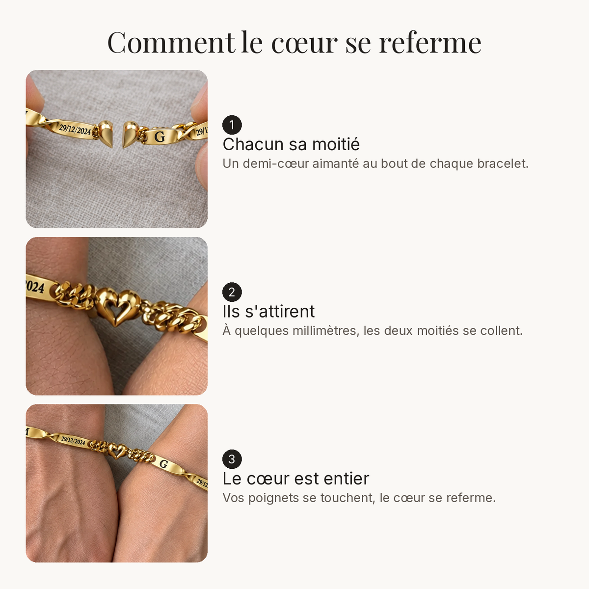 Bracelet Duo Aimanté Liora