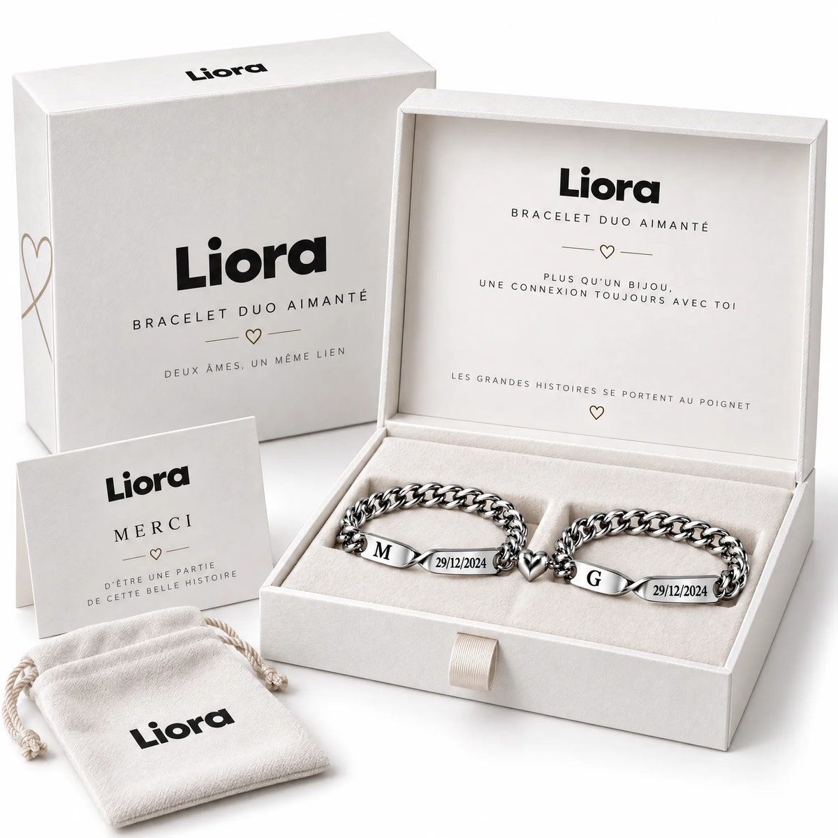 Bracelet Duo Aimanté Liora