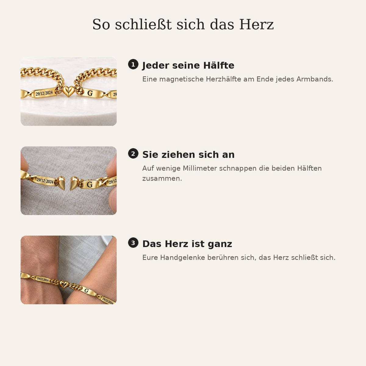 Liora Magnet-Armband Duo