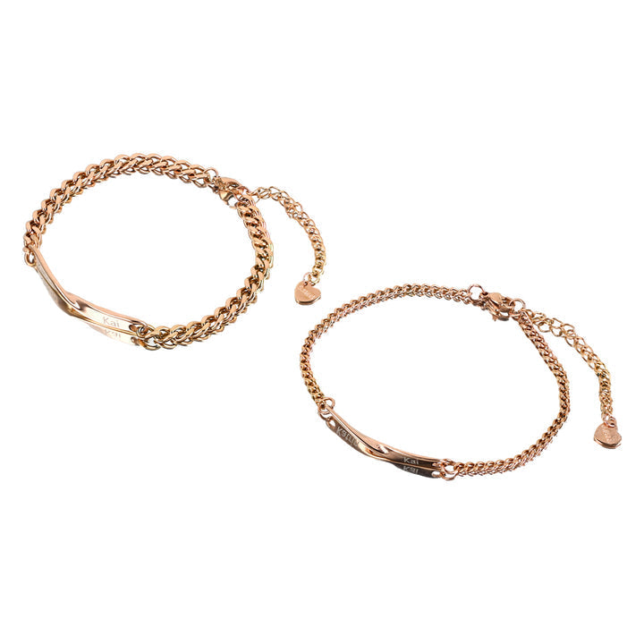 Liora® - Ensemble de bracelets personnalisés