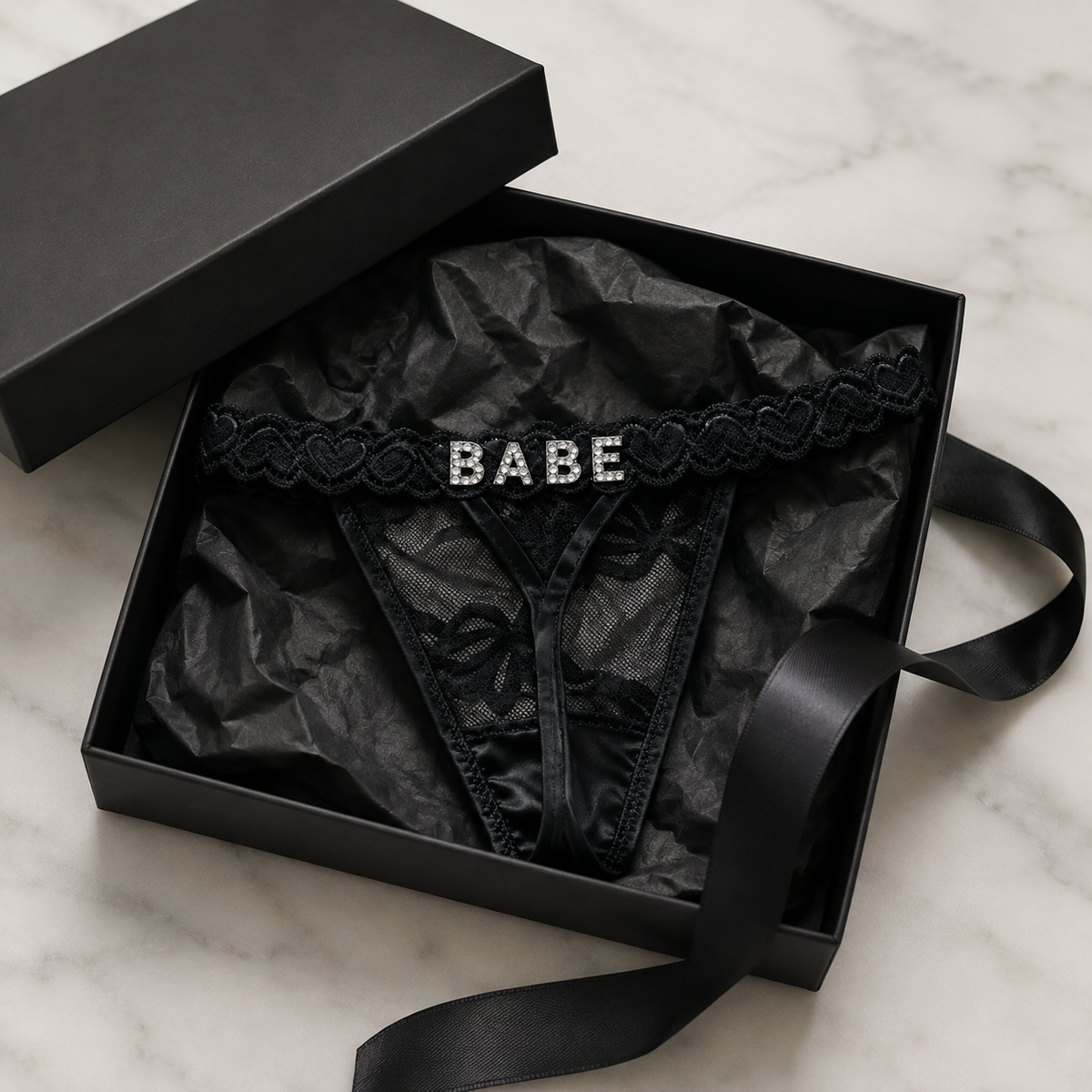 String Personnalisable — Son Prénom en Strass